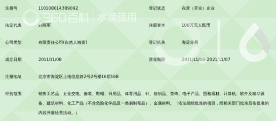 北京鸿鹄燕志商贸